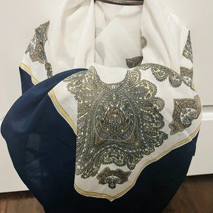 🤍 Vintage Silk Blend Scarf – Beste 2006 (Germany or Netherlands)